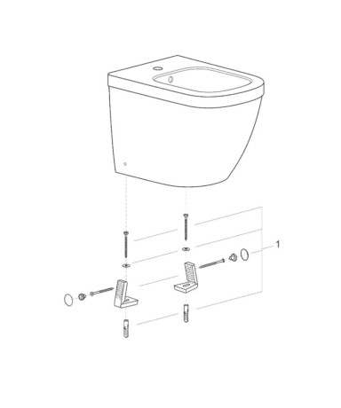 Біде підлогове Grohe Euro Ceramic (39340000)