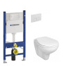 Комплект: Унітаз Kolo Idol + Інсталяція Geberit Duofix + Клавіша Delta 50 (M1310002U+458.126.00.1+115.135.11.1)