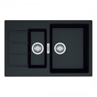 Кухонна мийка гранітна Franke SID 651, 78x50, чорний (143.0632.385)