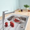 Смеситель для кухни Grohe BauLoop, однорычажный, хром (31706000)