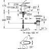Комплект змішувачів 3 в 1 Grohe Euroeco, хром (123232)