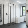 Душова кабіна Radaway Essenza New Black KDJ+S, права, 120x120 (385024-54-01R)