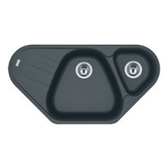 Кухонна мийка гранітна Franke AZG 661-E, 96x50, графіт (114.0499.221)