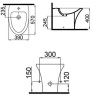 Біде підлогове Idevit Rena (2906-0105-08)