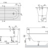 Ванна кварилова Villeroy&Boch Oberon, 170х75 (UBQ170OBE2V-01)