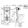 Інсталяція для унітазу Grohe Rapid SL (38721001)