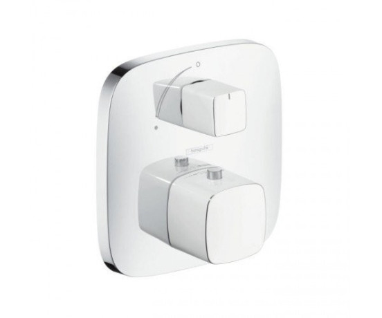 Термостат Hansgrohe PuraVida, белый (15775000)