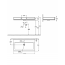 Умивальник підвісний Grohe Cube Ceramic, 100 (3938600H)