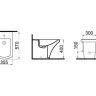 Біде підлогове Idevit Vega (2806-0000-07)