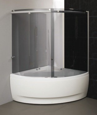 Шторка для ванни Balteco Linea, 155x153 (LINEA)