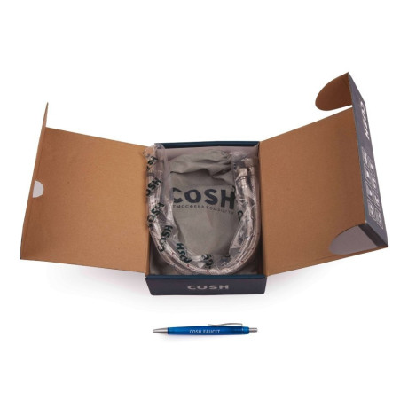 Cмеситель для умывальника Cosh, однорычажный, хром (COSHCRMS09001F)