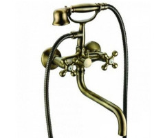 Змішувач для ванни Emmevi Deco Classic, двовентильний, бронза (BR12011CC)