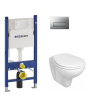 Комплект: Унітаз Kolo Idol + Інсталяція Geberit Duofix + Клавіша Delta 51 (M1310002U+458.126.00.1+115.105.46.1)
