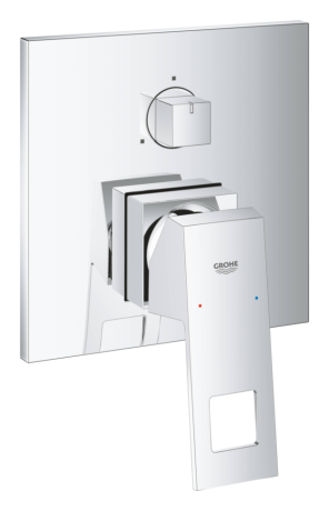 Змішувач для ванни Grohe Eurocube, одноважільний, хром (24094000)
