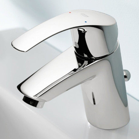 Комплект смесителей 3 в 1 Grohe Eurosmart, хром (123238)
