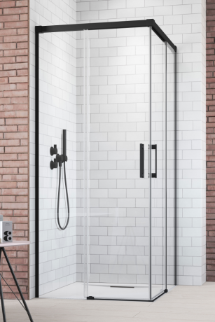 Душова кабіна Radaway Idea Black KDD, права, 100x100 (387062-54-01R)
