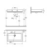 Умивальник підвісний Grohe Cube Ceramic, 60 (3947300H)