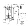 Інсталяція для унітазу Grohe Rapid SL (38827000)