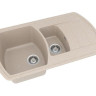 Кухонна мийка гранітна Vankor Norton, 86x51, бежевий (NORTON NMP 04.86 BEIGE)