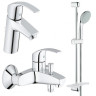 Комплект змішувачів 3 в 1 Grohe Eurosmart, хром (UA123238S0)