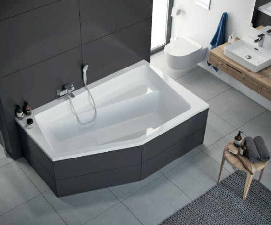 Ванна акрилова Excellent Vesper, права, 160x100 (WAEX.VEP16WH)