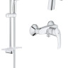 Комплект змішувачів 3 в 1 Grohe Eurosmart, хром (UA123244M0)