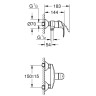 Комплект змішувачів 3 в 1 Grohe Eurosmart, хром (UA123244M0)