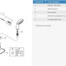 Комплект змішувачів 3 в 1 Grohe Eurosmart, хром (UA123244M0)