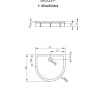 Душевой поддон Radaway Delos P, 100x90 (4Z19150-03N)