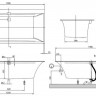 Ванна кварилова Villeroy&Boch Squaro Edge 12, 190х90 (UBQ190SQE2DV-01)