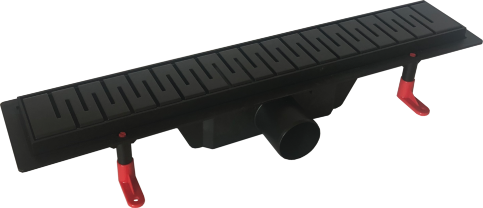 Душовий канал (трап) Styron, решітка Медіум, 50 (STY-M-50-FF)