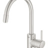 Змішувач для кухні Grohe Concetto New, одноважільний, сріблястий (32663DC3)