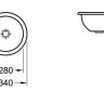Умивальник врізний Villeroy&Boch Loop&Friends, 28 (618128R1)
