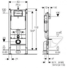 Комплект: Унітаз Kolo Modo + Інсталяція Geberit Duofix + Клавіша Delta 21 + Кришка Slim (L33120000+458.126.00.1+115.125.11.1+L30115000)