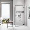Душова кабіна Radaway Essenza New Black KDJ, права, 90x90 (385044-54-01R)