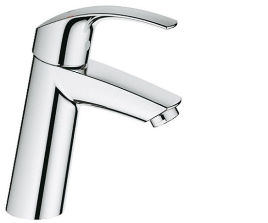 Cмеситель для умывальника Grohe Eurosmart, однорычажный, хром (23324001)