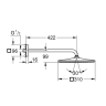 Верхній душ Grohe Rainshower Cosmopolitan (26563000)