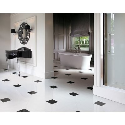 Дзеркало у ванну Devon&Devon Amelie Black, 90x90 (SRBLAMELIE)