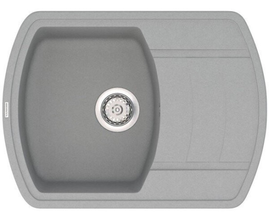 Кухонна мийка гранітна Vankor Norton, 67x50, сірий (NORTON NMP 02.67 GRAY)