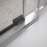 Душова кабіна Radaway Idea Black KDJ, ліва, 130x130 (387043-54-01L)