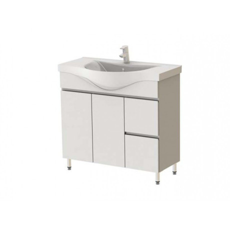 Тумба з умивальником Juventa Monica, 85 (М4-87WHITE)