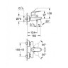 Смеситель для ванны Grohe Eurosmart Cosmopolitan, однорычажный, хром (32831000)