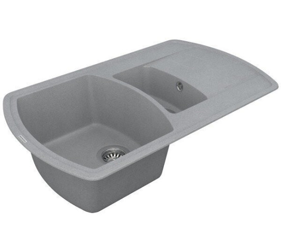 Кухонная мойка гранитная Vankor Norton, 86x51, серый (NORTON NMP 04.86 GRAY)