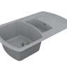 Кухонная мойка гранитная Vankor Norton, 86x51, серый (NORTON NMP 04.86 GRAY)