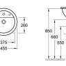 Умывальник врезной Villeroy&Boch Loop&Friends, 38 (51803001)