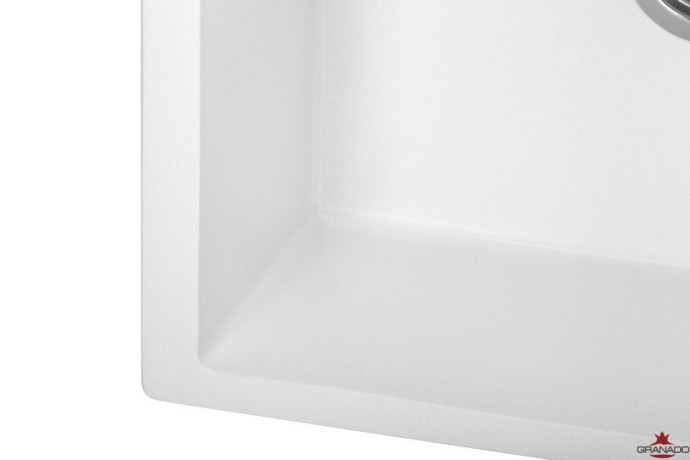 Кухонная мойка гранитная Granado Lerida, 56x51, белый (LERIDA-0405)