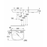 Умивальник підвісний Grohe Euro Ceramic, 65 (3932300H)