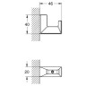 Крючок Grohe Selection Cube (40782000)