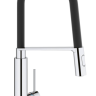 Змішувач для кухні Grohe Concetto, одноважільний, чорний (31491000)