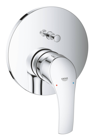 Смеситель для ванны Grohe Eurosmart New, однорычажный, хром (24043002)